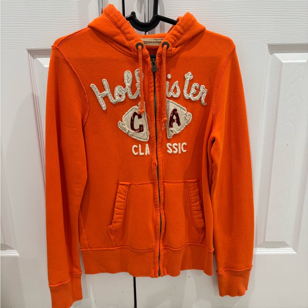 Hollister Orange Hoodie